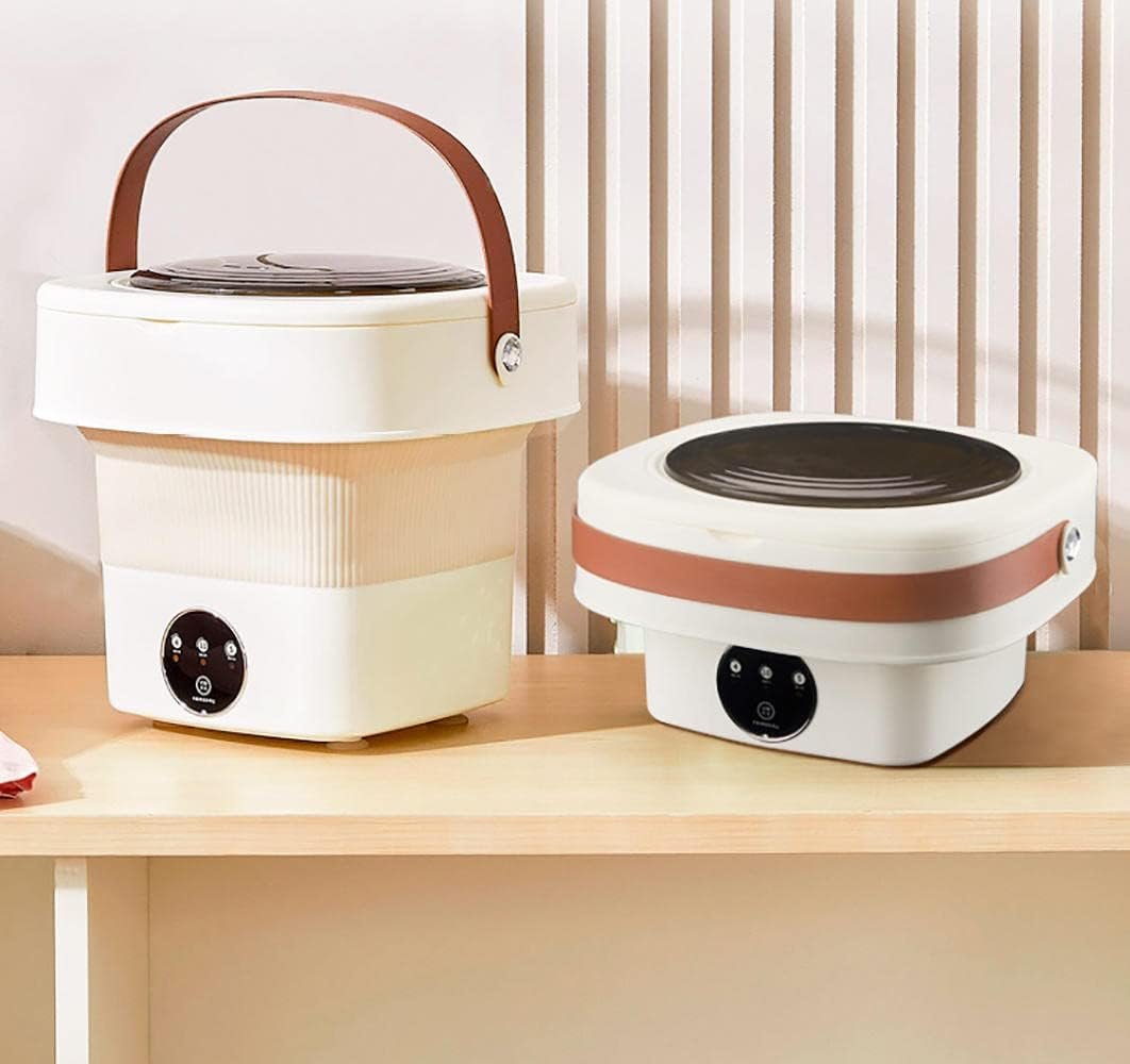 غسالة قابلة للطي